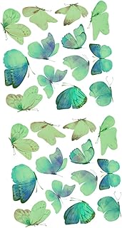 KOMBIUDA 1 conjunto de adesivos de parede de borboleta luminosa decalques de berçário Fondos de Pantalla adesivos de cores 3D papel de parede de quarto adesivos de parede borboletas adesivos de parede decalque de parede