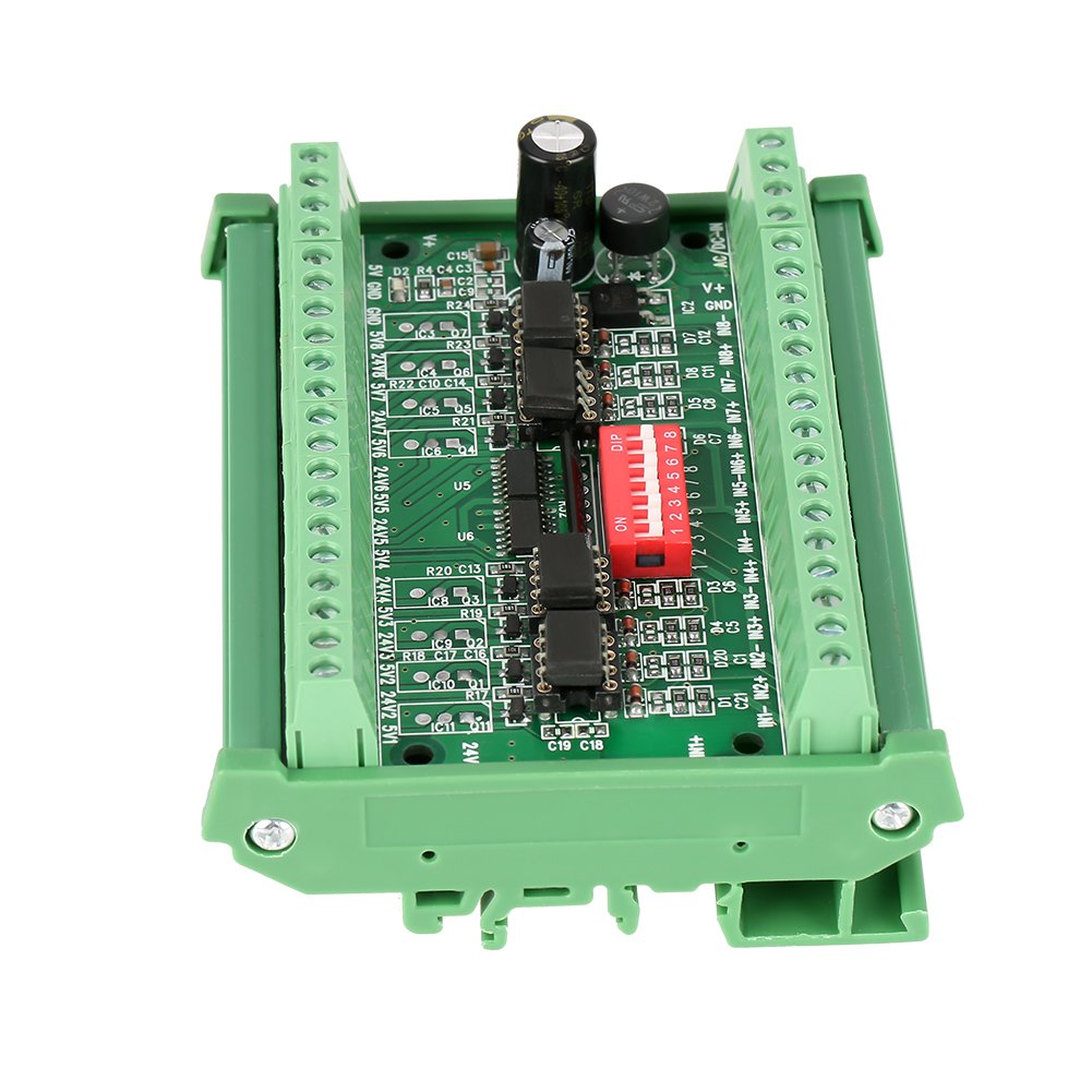 Module Conversion Niveau 8 Canaux NPN/PNP 5V/24V - Convertisseur Signal Square Wave 10MHz