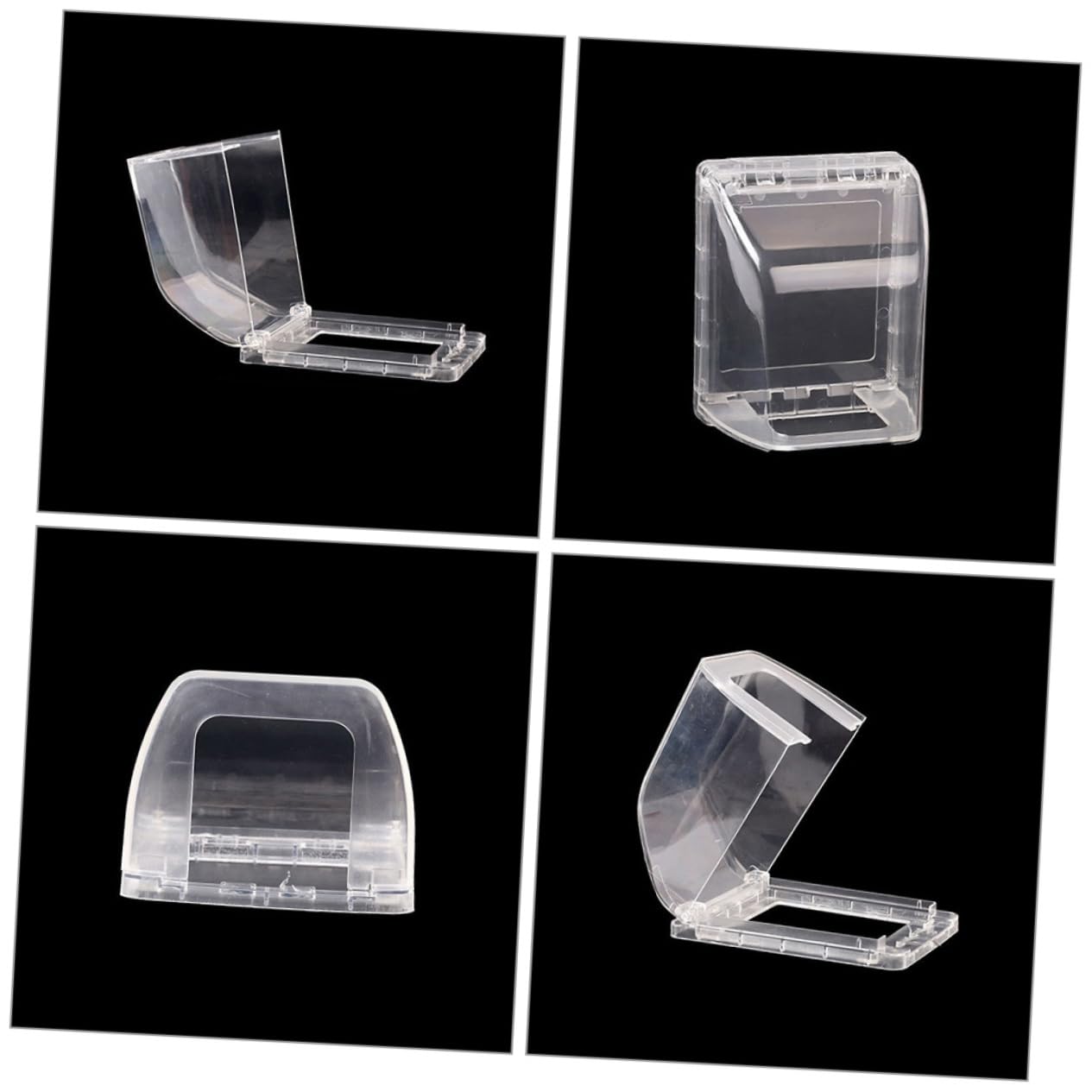 POPETPOP 3 ensembles Couvercle De Protection De Prise De Protection De Prise De Étanche Pour Bébé Couvercles De Prise Électrique Couvercle De Protection 2 pièces * 3
