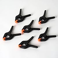 Vista 8 de Efavormart - 6 clips de abrazadera de muselina para telón de fondo fotográfico de nailon resistente de 3.75 x 1.75 pulgadas para fijar telón
