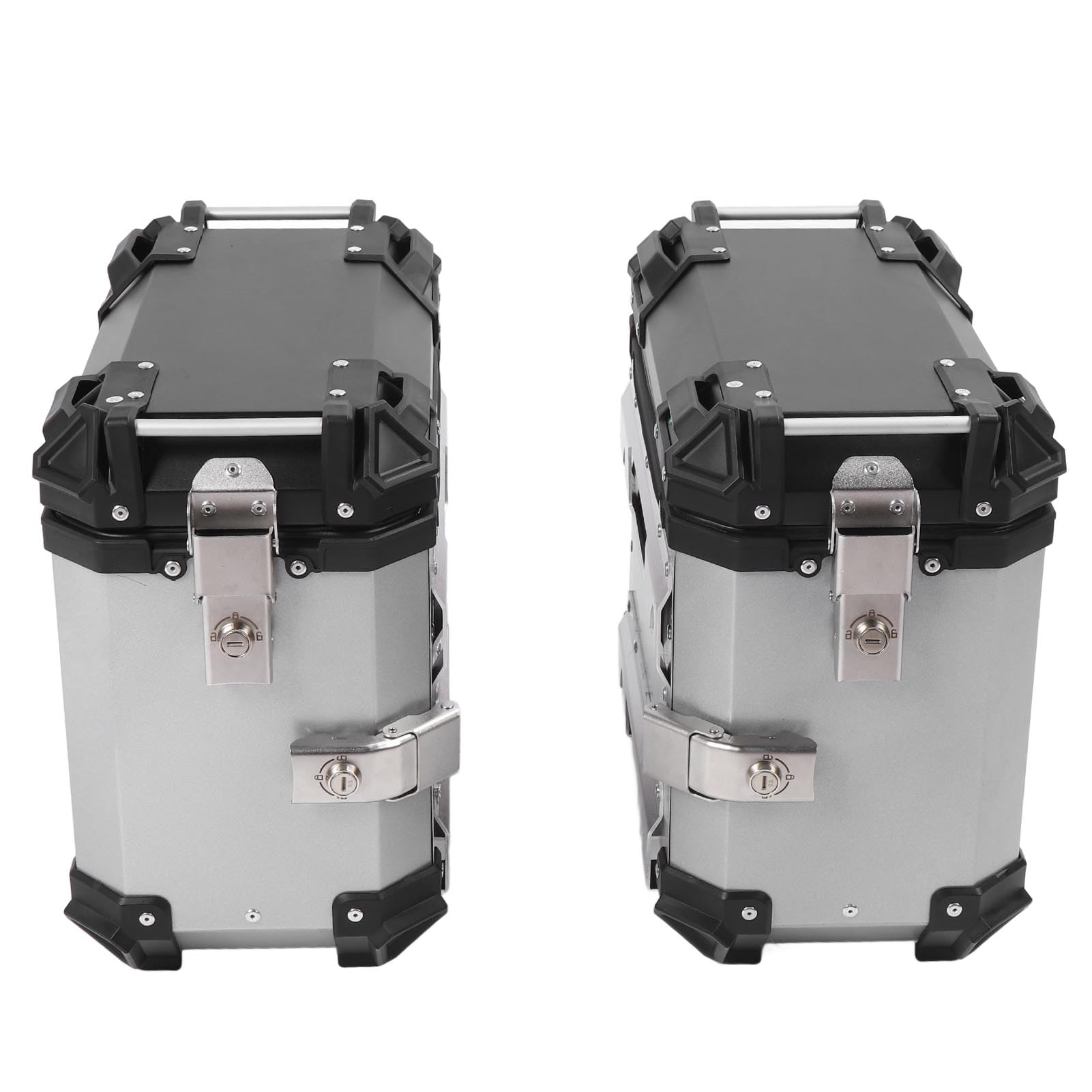 Yinhing Aluminiowe Boczne Kufry Motocyklowe 38L, para z Zamkiem i