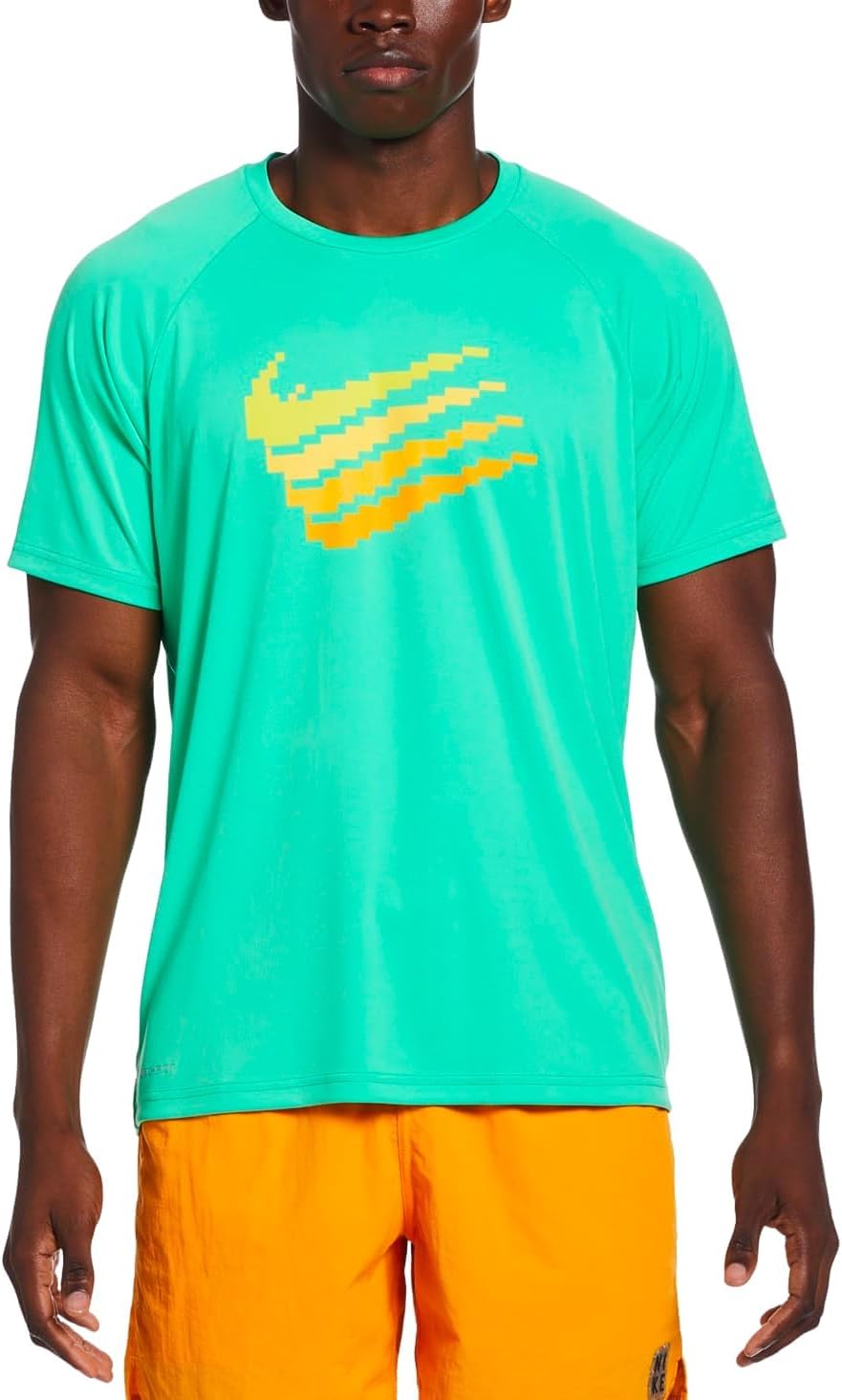 Nike Men's Digi Swoosh Essential Short Sleeve Performance Hydroguard T-Shirt