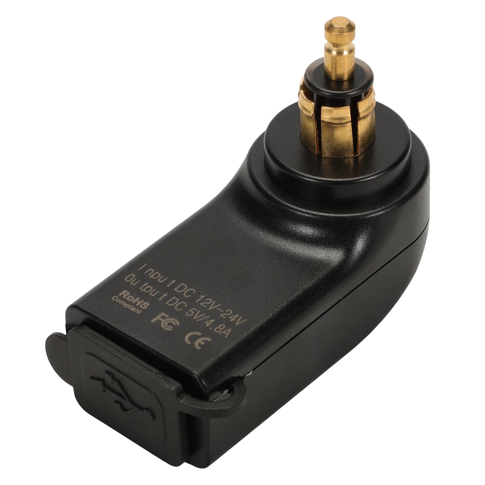 Presa USB Motociclo Caricatore Per Due Porte, Per I Modelli Bmw F800gs, F650gs E F700gs Connettore Ricarica Rapida Con Cappuccio In Gomma Impermeabile, 12-24 V Cc, 2,4 A, Per 1200gs Rt