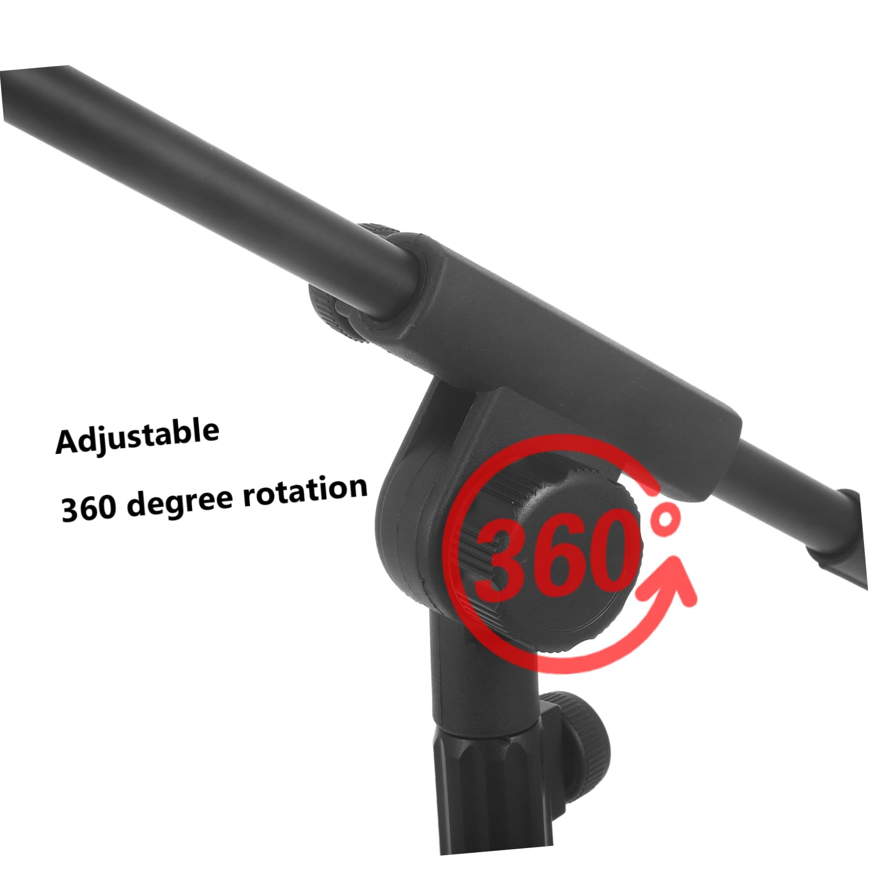 Base Per Asta Microfono Regolabile Supporto Da Tavolo Per Microfono Per Podcasting e Registrazione Audio Realizzato in Materiale Robusto Facile Da Usare e Trasportare