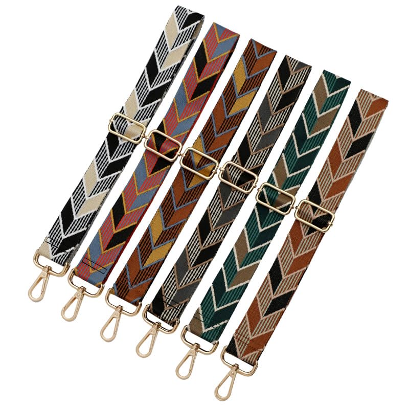 Image of S&loyoe Purse Straps Replacement Crossbody Bag Strap Adjustable Wide Guitar Straps for Handbags 1.5inch