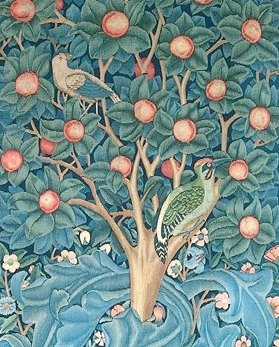 Toile peinture murale le pic de William Morris - Impression d'art premium 60x90cm