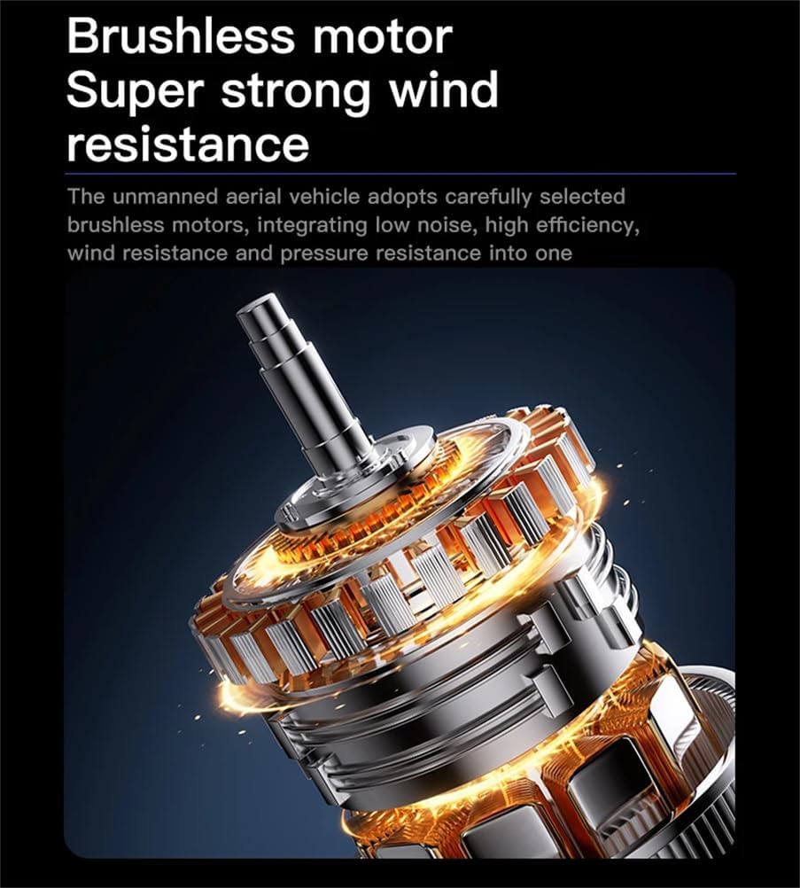 VR Drone 8K HD Dual Camera FPV Drones Brushless Motor WiFi 2.4G/5G RC Quadcopter Optical Flow Positioning Mini Drone