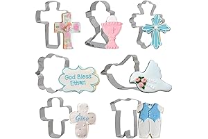 Baptism Cookie Cutter Set - 7pcs