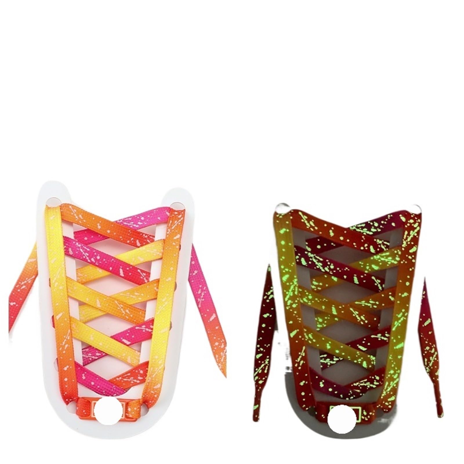 10 pares de cordones luminosos que brillan noche for zapatillas planas, for fiestas graduación Para Zapatos Casuales