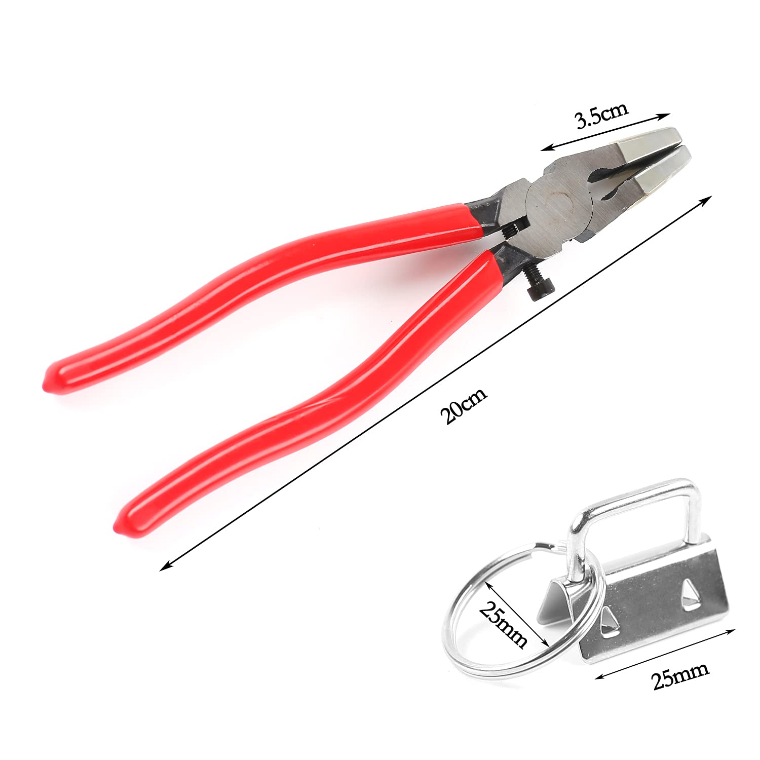 10er Pack Schlüsselband Rohling 30mm Schlüsselanh Produktbild-Vorschau 4