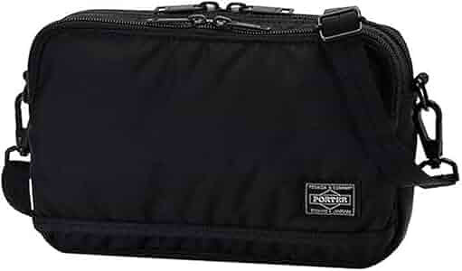 Amazon | [ポーター] フラッシュ ショルダーバッグ 689-05940 ブラック