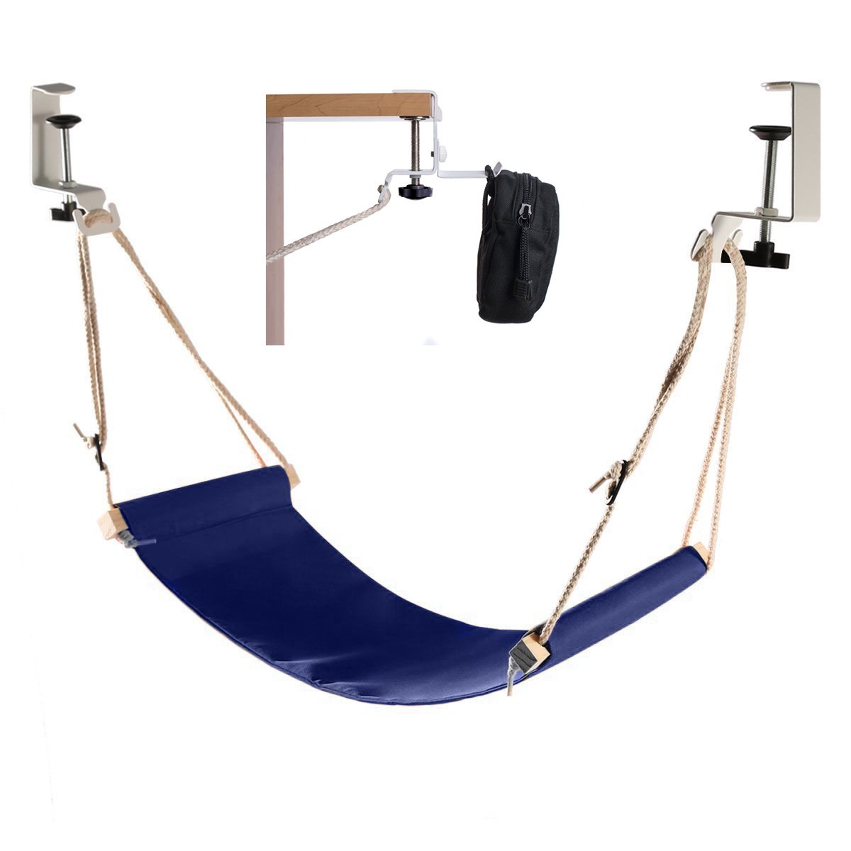 Buy Elelink Portable Adjustable Mini Office Foot Rest/Foot Stool Stand