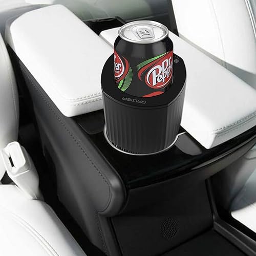 Miniatura 8 de Yesinaly Enfriador de tazas 2 en 1 para automóvil, calentador inteligente de control de temperatura, soporte de taza de automóvil inteligente