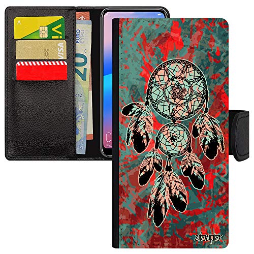 Housse Redmi Note 9s Attrape-Rêve Portefeuille avec Protection Intégrale