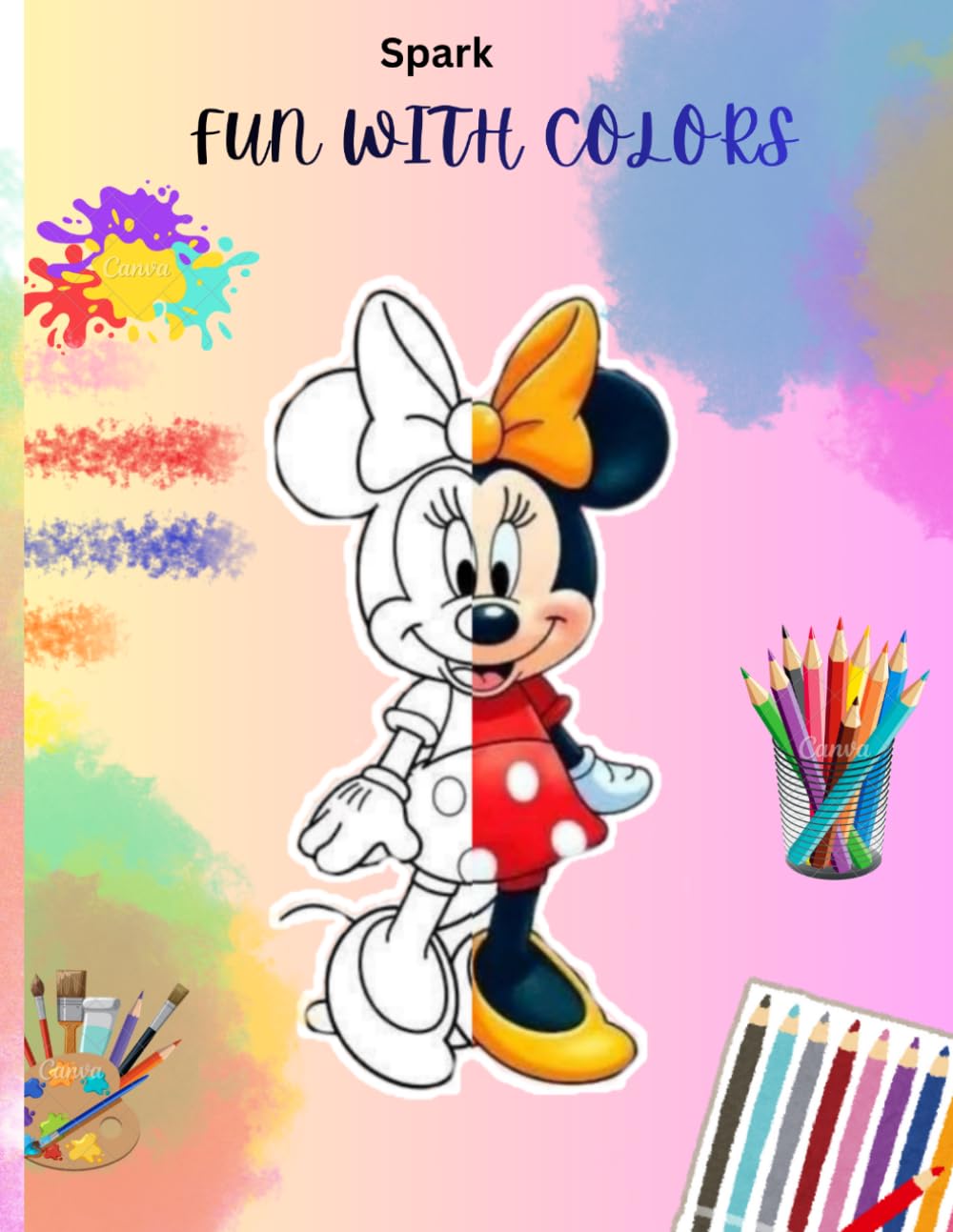 FUN WITH COLORS: I love Colouring books for age 3 to 5
