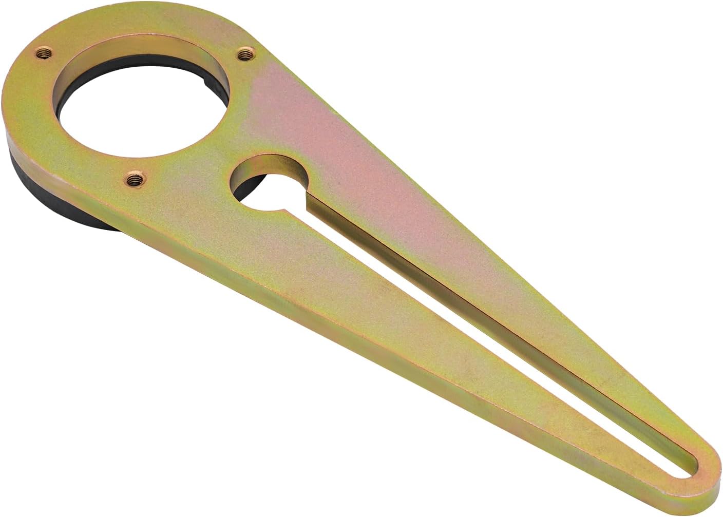 Crankshaft Belt Disc Timing Tool, Crankshaft Pulley Holder for N47 N57 Engines, Vibration Damper Removal Tool with 2 Latches, Holding Sleeve and Tool Box