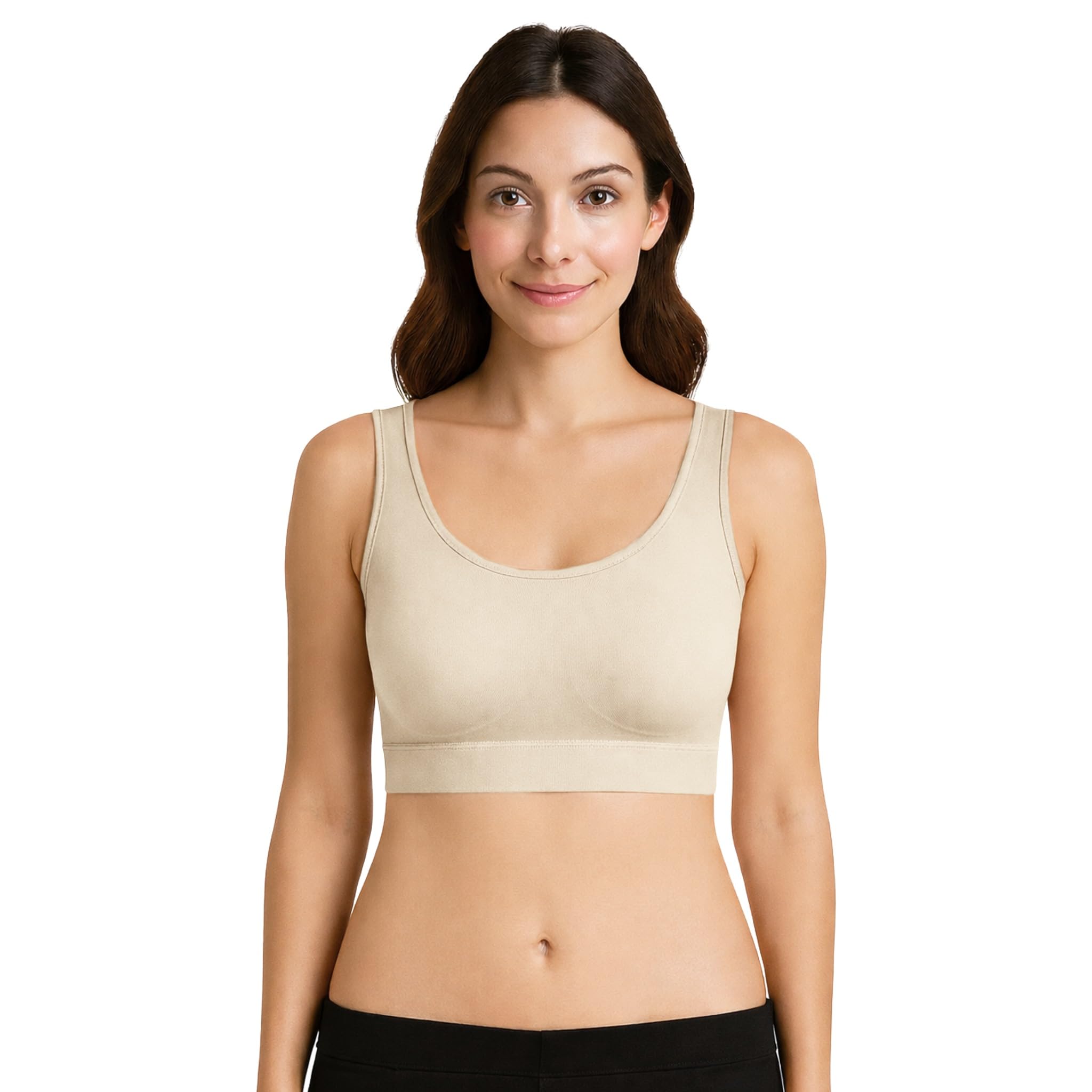 UnsichtBra Femme Soutiens-Gorge sans Armatures,sans Coutures et sans Crochets | Confort Soutien Gorge de Tous Les Jours