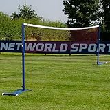 ProCourt Badminton Posts & Net Package - Portable Indoor & Outdoor Uprights (Badminton Posts Only)