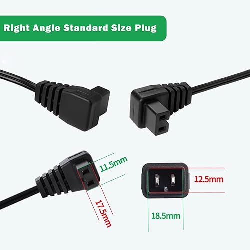 Miniatura 5 de Eonvic Cable de extensión de encendedor de cigarrillos de 12 V CC, cable de alimentación para mini refrigerador, cable de repuesto para refrigerador