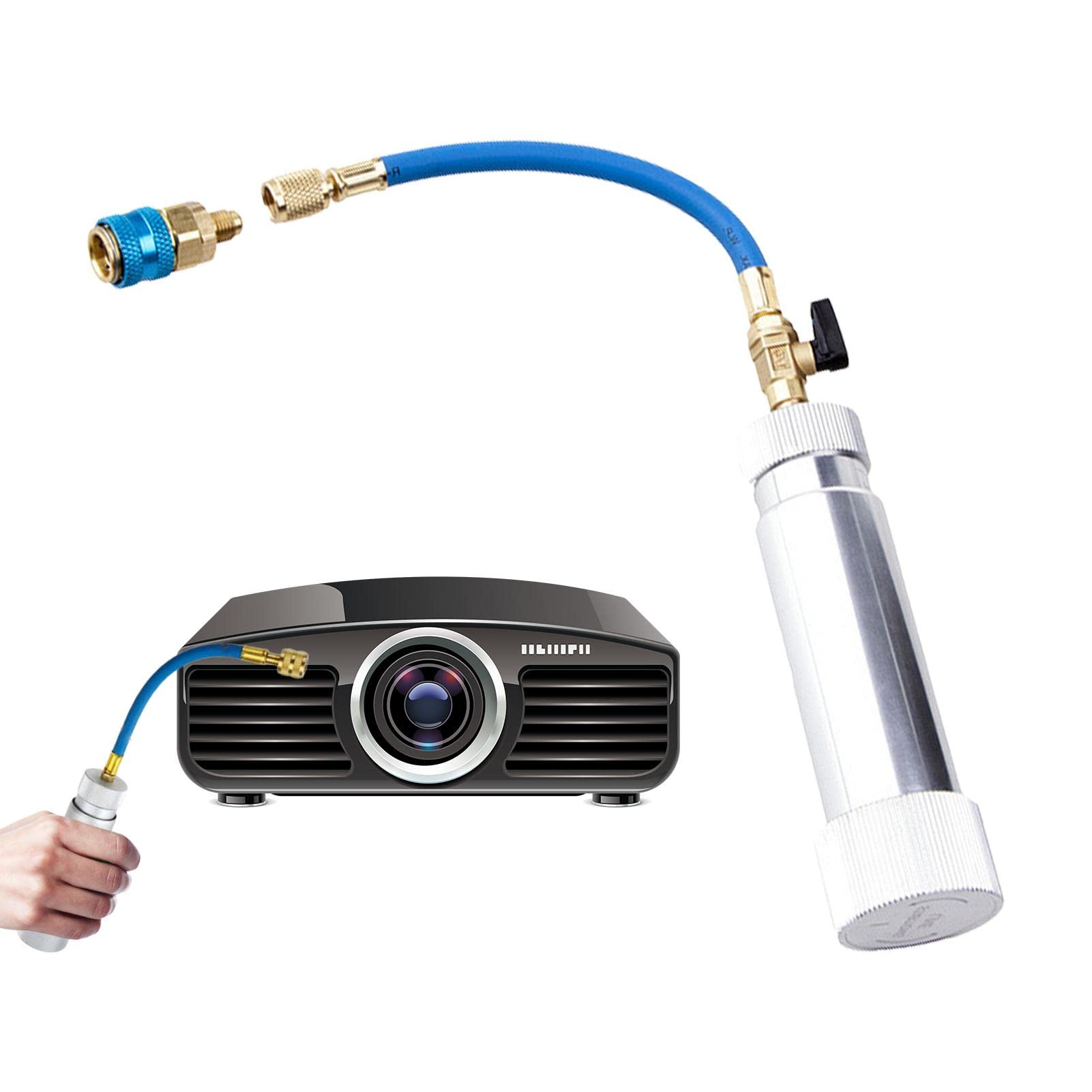 Buy Eayoly R134A 2OZ Oil Injector, Oil and Dye Injector Refrigerant