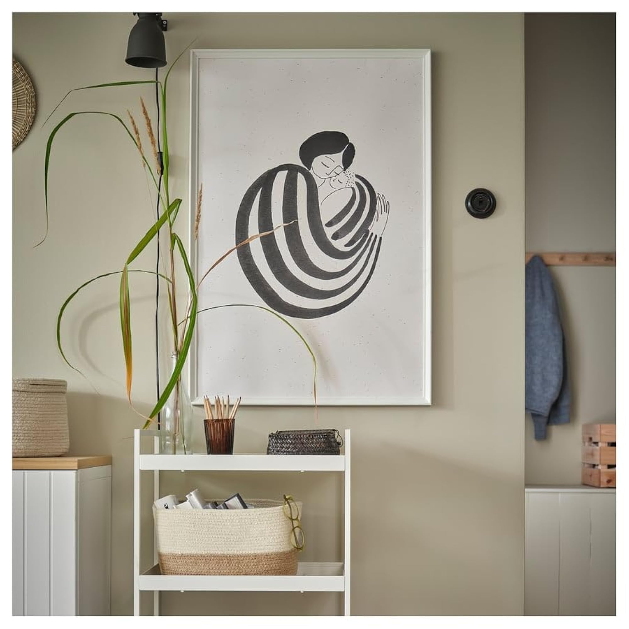 KNOPPÄNG Frame, White, 50x70 cm