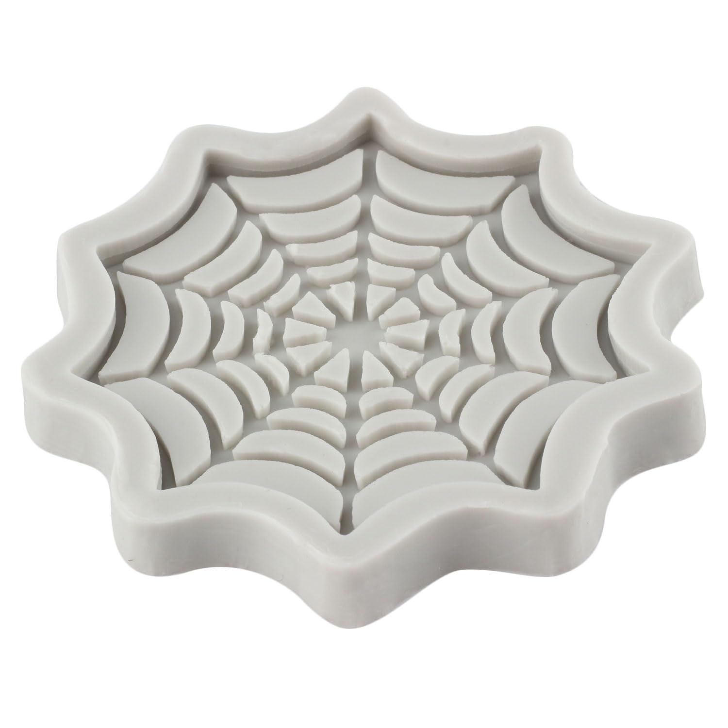 Moule En Silicone Forme Araignée & Toile – Pour Décorations De Gâteaux, Chocolats, Bonbons – Réutilisable Et Sans BPA