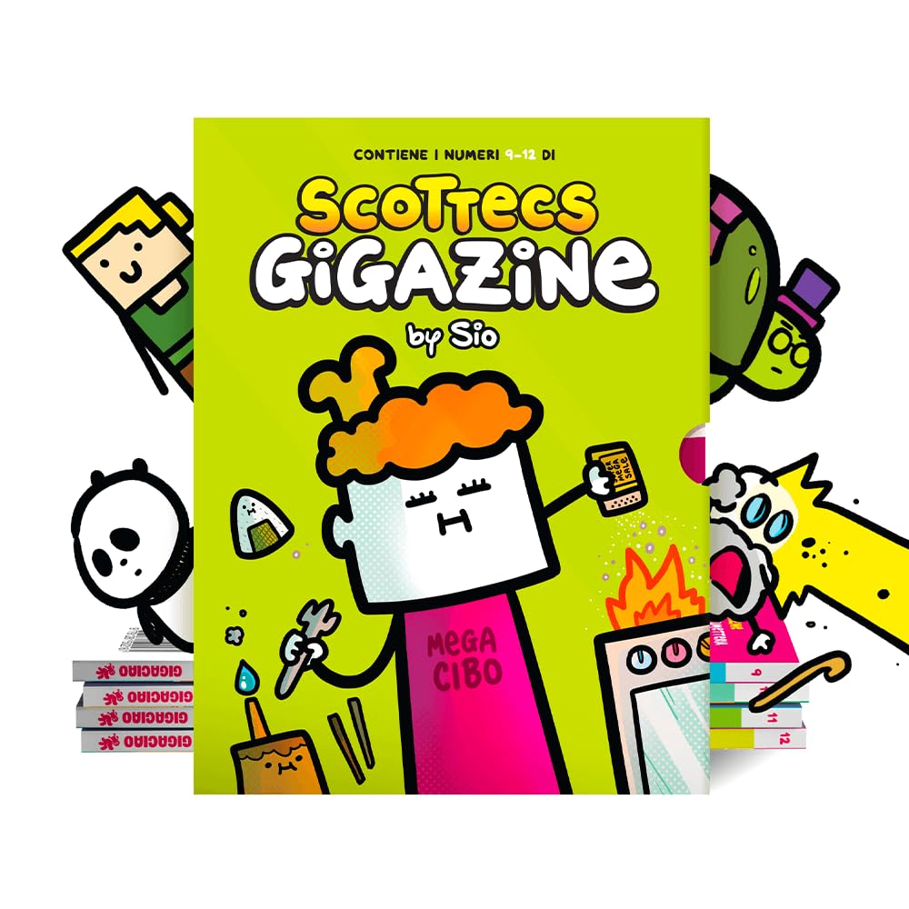 Scottecs Gigazine Cofanetto 3: Vol. 9-12