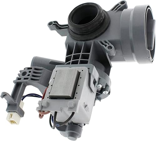 WPW10605427 W10605427 - Conjunto de bomba de drenaje - Arandela compatible con Whirlpool Amana Maytag - Reemplaza AP6023357 PS11756700 W10918044 -
