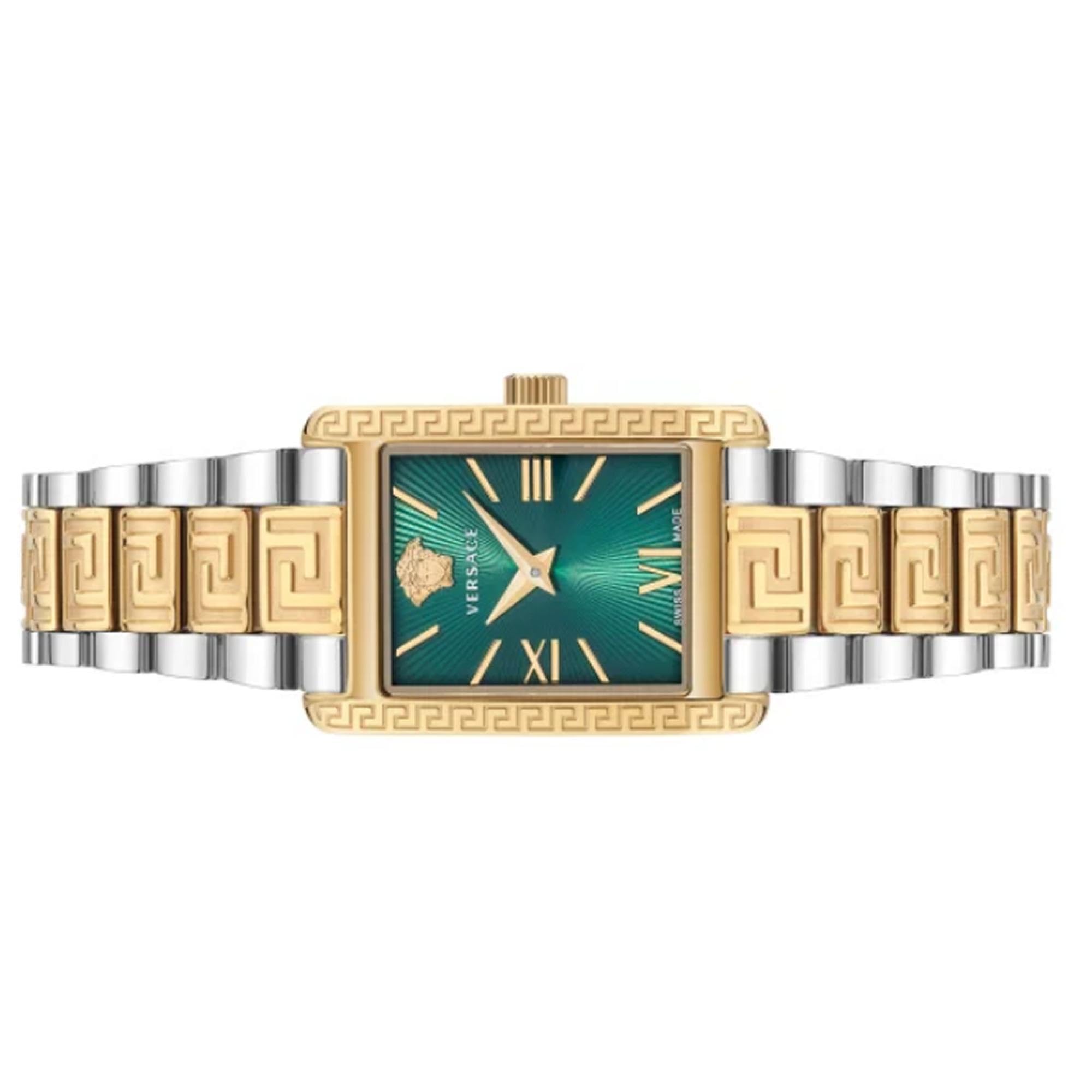 Versace Damski zegarek na rękę TONNEAU VE1C01525 stal szlachetna