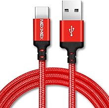 NEXMEX Datenkabel USB Typ C Nylon kompatibel mit Google Pixel 9a / 9/9 Pro / 9 Pro XL/Fold 8a / 8/8 Pro / 7a / 7/7 Pro / 6/6 Pro / 5/4 / 3 Ladekabel 1m Datenkabel, Farbe:Rot