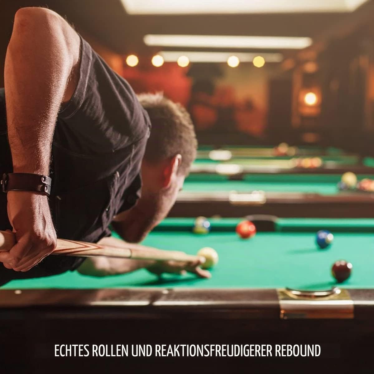 Billardkugeln Set Billardtischbälle Marmor Wirbel-Stil 16 Bälle Set