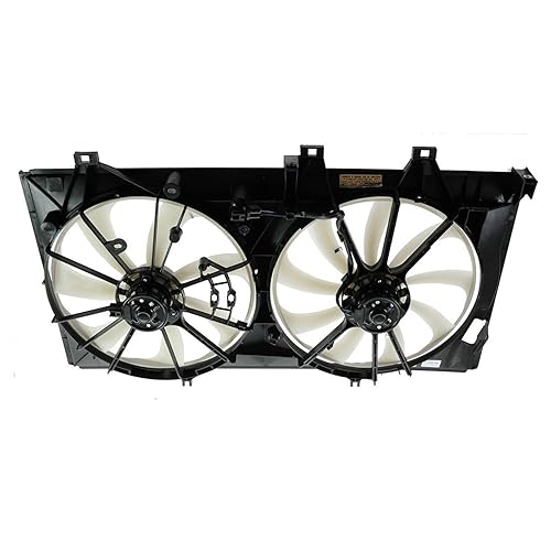 Vista 760 de TRQ Conjunto de ventilador de refrigeración dual compatible con Infiniti EX35 2009 FX35 FX50 2007-2008 G35 2008-2013 G37 2012-2013 M35h 2014-2015