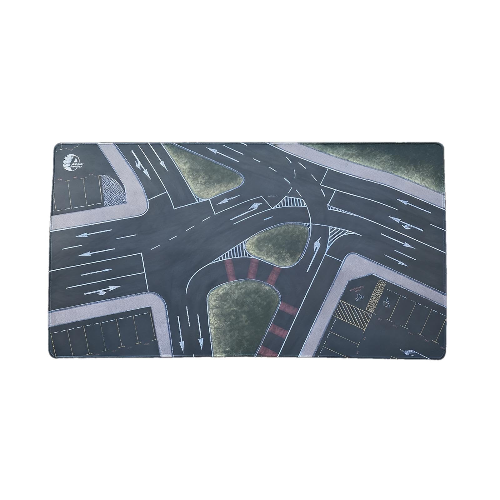 Tappetino Espositivo per Modellini di Auto in 1/64, Ideale per Parcheggi, Scene con Veicoli Pressofusi E Giochi. Materiale in Gomma, Adatto, 90x50cm