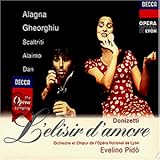 Media type: audioCD Donizetti: L\'elisir D\'amore (Gesamtaufnahme) (Aufnahme September 1996)