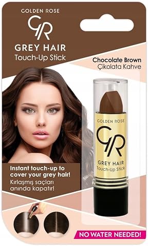 Golden Rose Grey Hair Touch-up Stick No: 08 Chocolate Brown - Beyaz Saç Kapatıcı - Çikolata Kahve