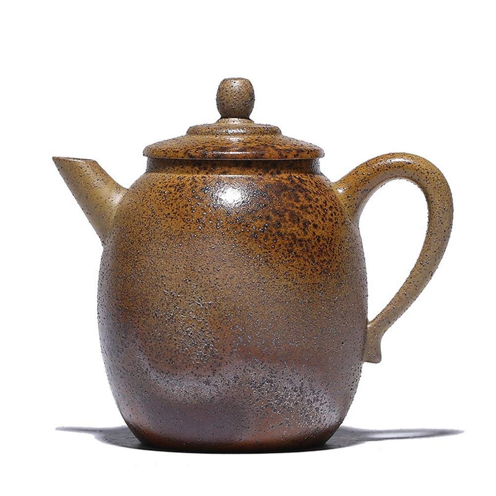 ZXY-NAN Gulong kiln Wood Burning teapot Ming Style Horizontal teapot Kung Fu Tea Set teapot Ceramic