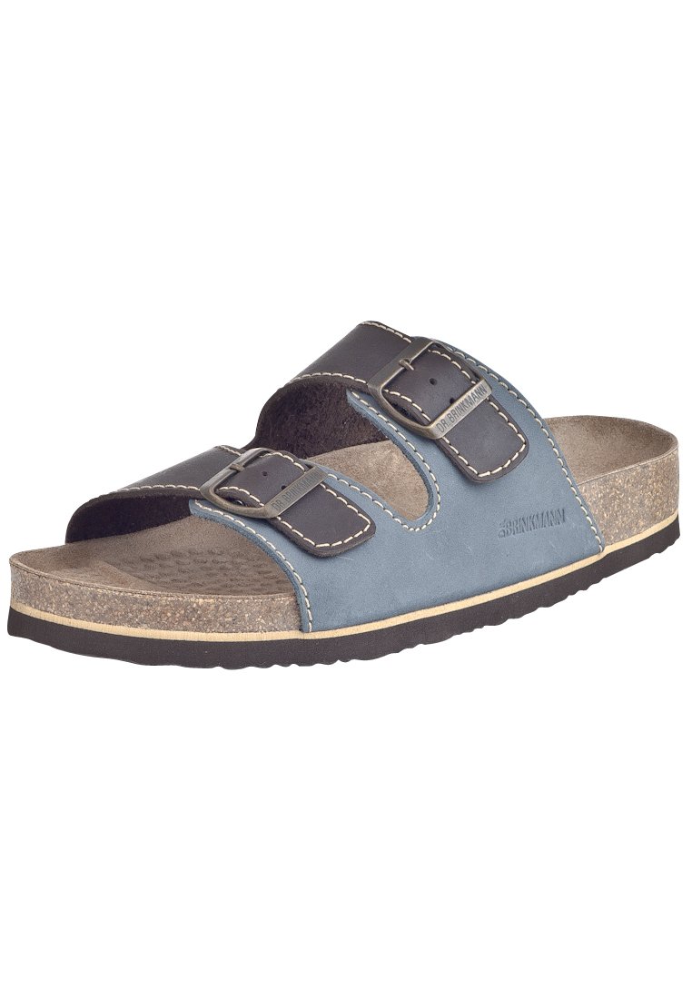 Dr. Brinkmann Men's Mules, Blue, UK