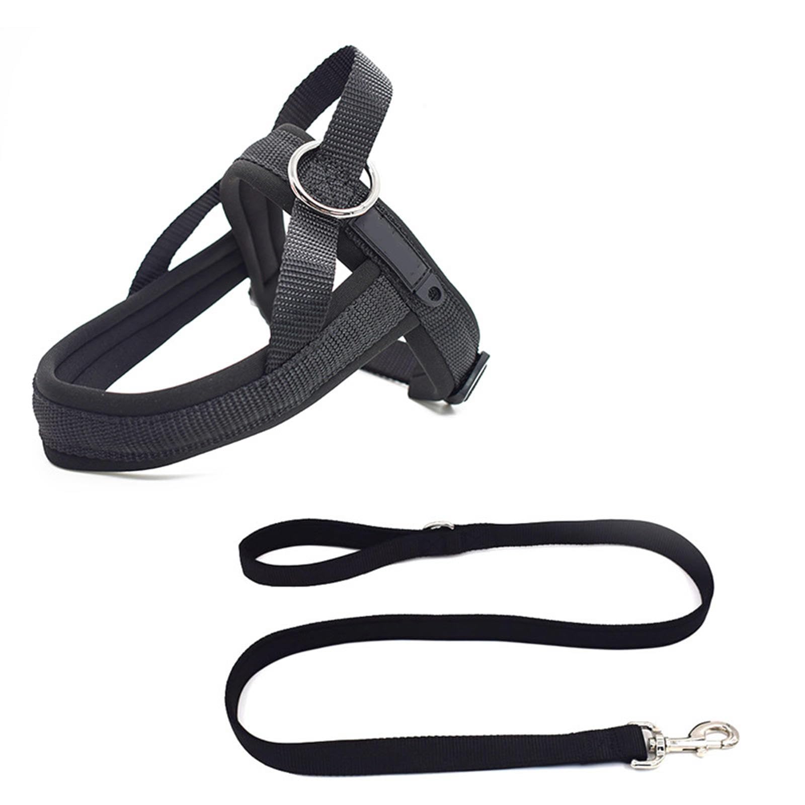 Arnés y Correa para Perros con Hebilla de Seguridad, de Malla Suave, Reflectante, Transpirable, fácil de Llevar, para Perros pequeños, medianos, gatos y Cachorros, Talla E-Xsmall