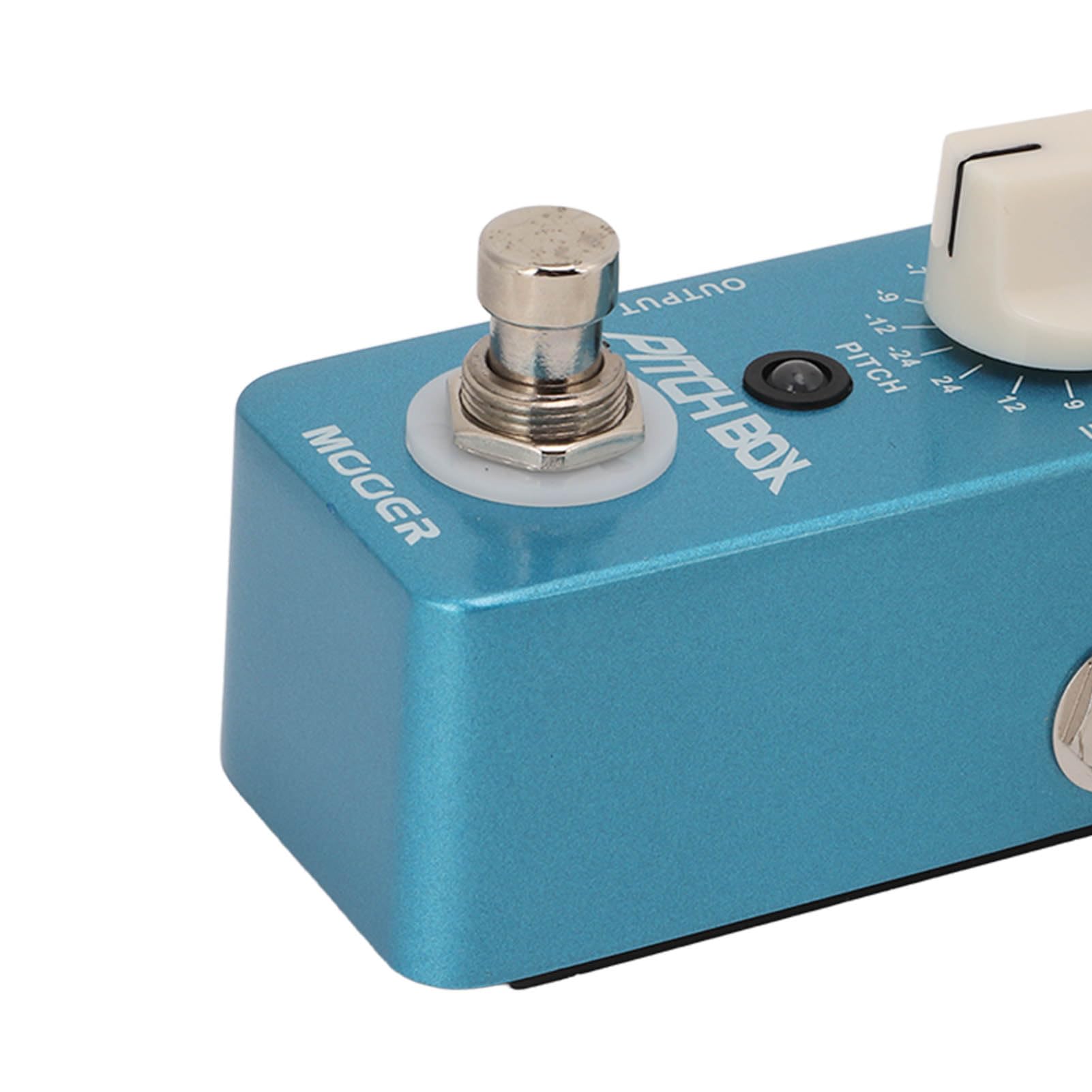 Pedale per il Pitch Shift della Chitarra con Effetto Armonizzatore di Colore Blu in Metallo per Studi Domestici di Musicisti