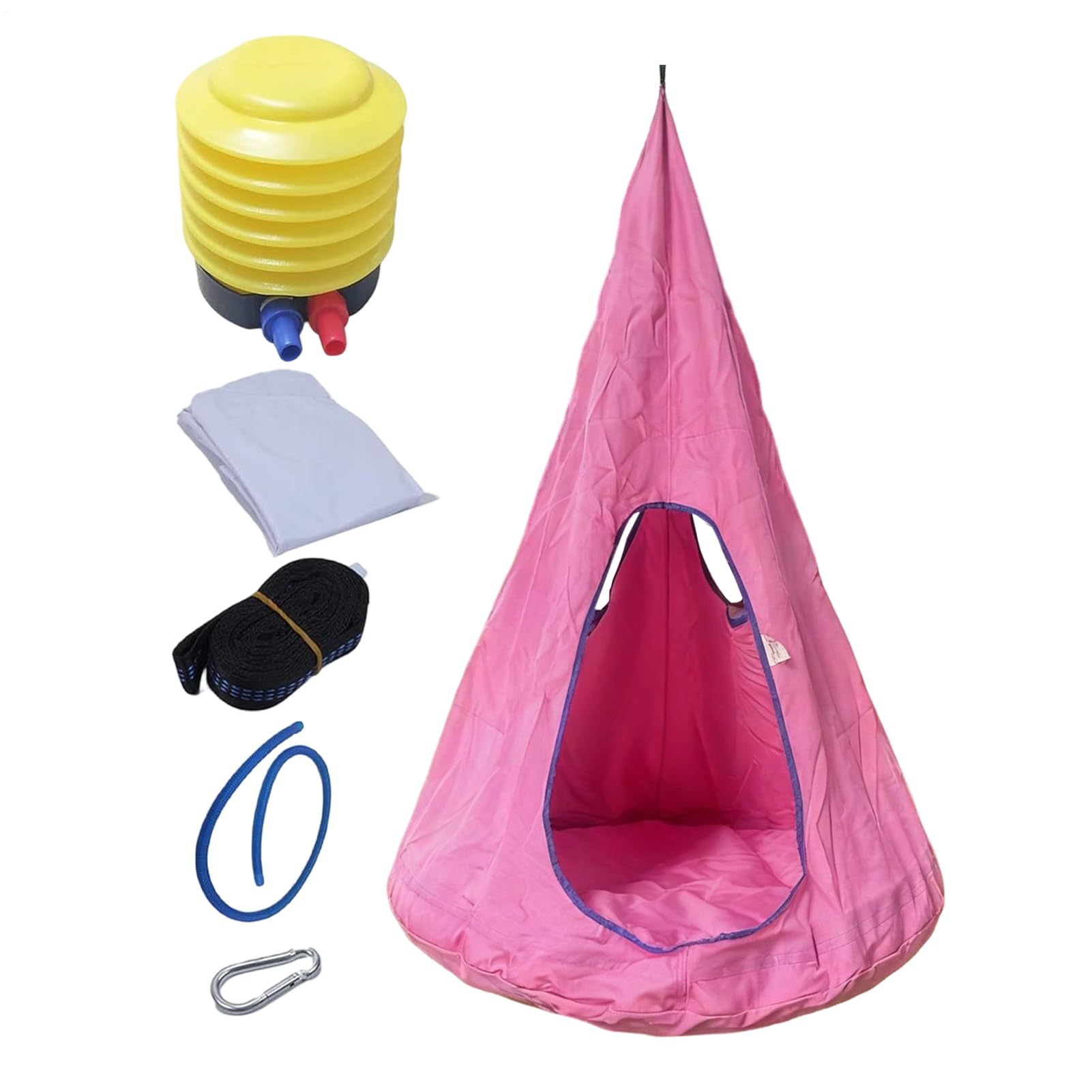 Hamaca Pod Infantil con Cojín y Soporte 150kg