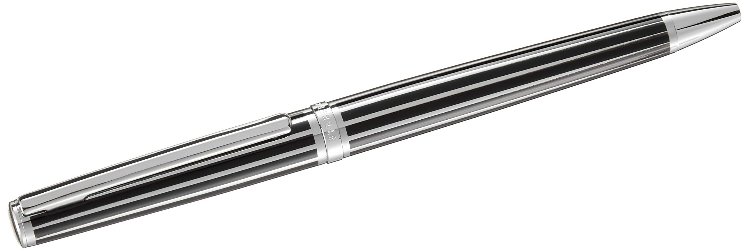 Steelpen Slim Serisi 8134 Siyah Çizgili Tükenmez Kalem