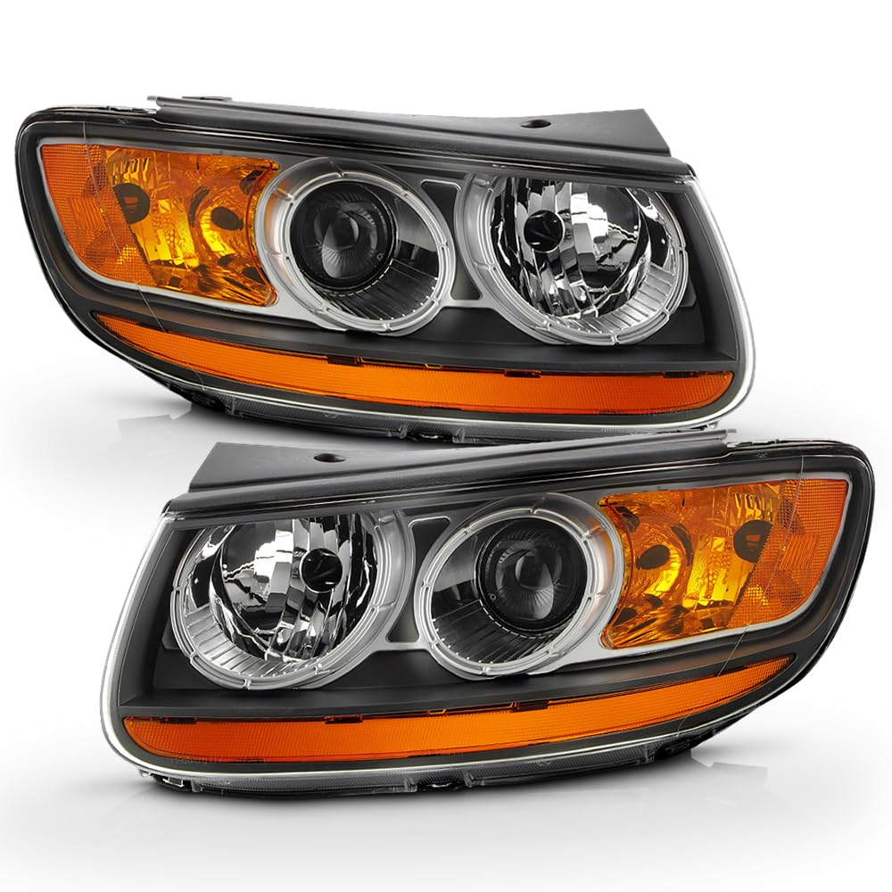 ACANII Black Housing Projector Headlights