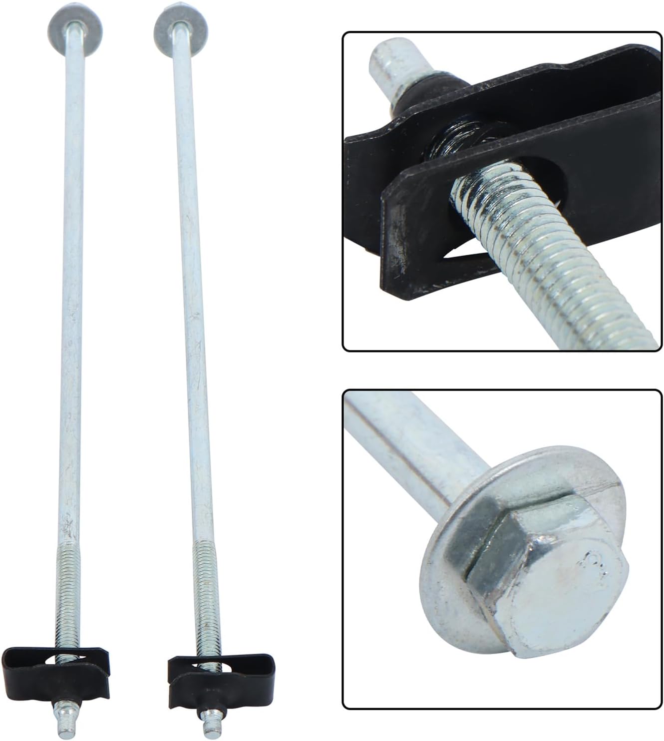 labwork 1 Set Battery Hold Down Bracket Bolt and Nut Replacement for Ram 1500 2500 3500 Pickup 1997-2002