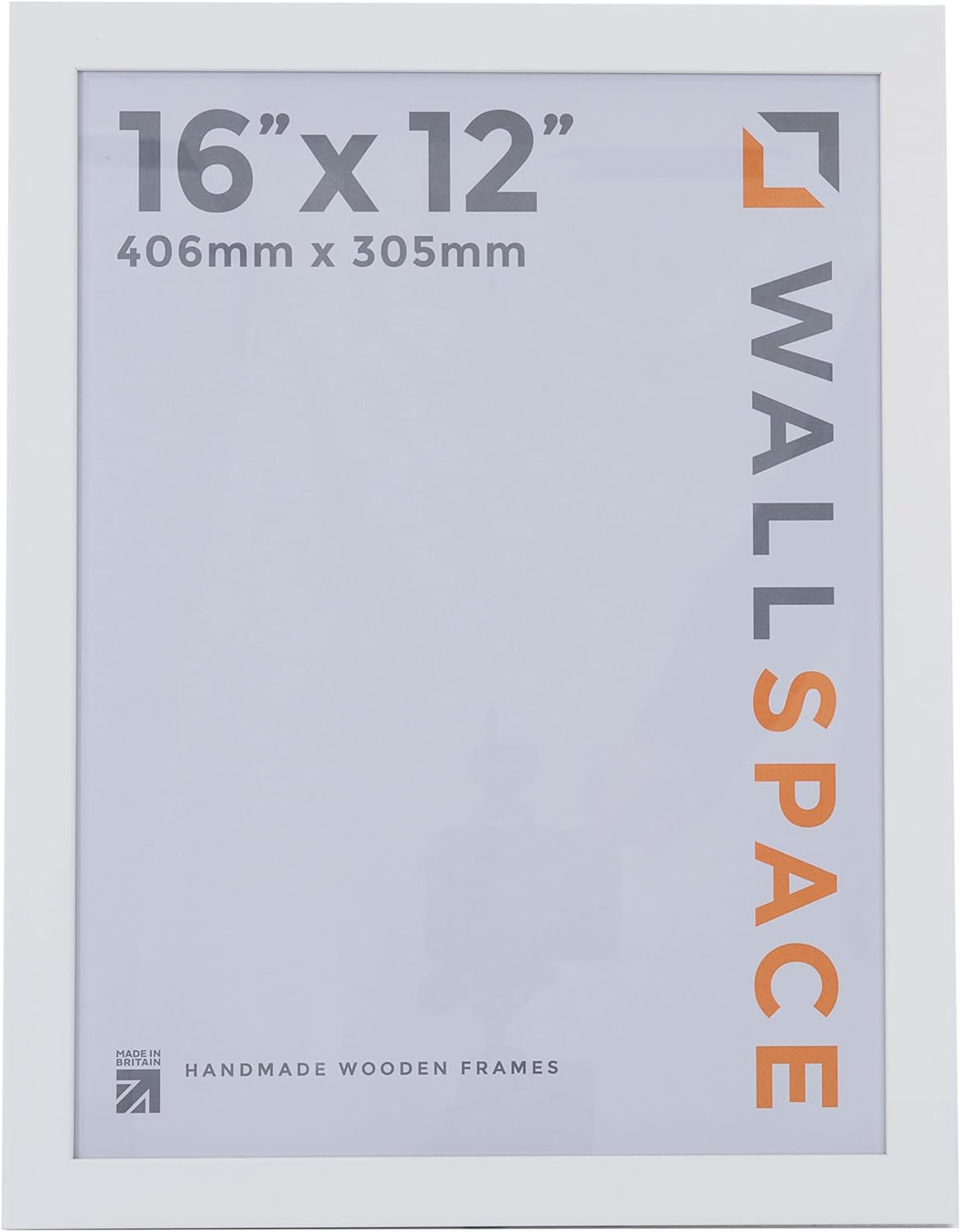 Wall Space 16x12 White Frame Wooden Matt White Ghana Ubuy