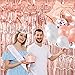 OUGOLD 16th birthday decorations for girls, Sweet 16 Cake Toppers, Rose Gold decoration, 16 tiara and sash with 2 Rose gold Curtains, Balloons, Happy birthday Balloon, Mylar balloon & Garland