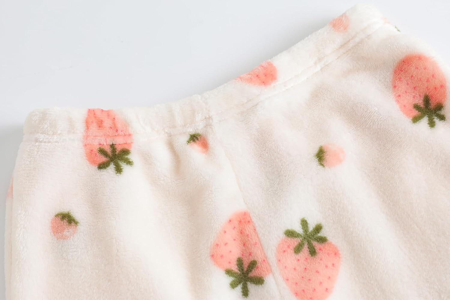 Vopmocld Big Kids Winter Flannel Pajama Sets Long Sleeve with Pants Cartoon Sleepwear Plush Fleece Nighty with Pockets - Image 4