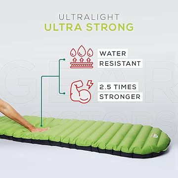 GearDoctors APOLLO AIR 　エアマット Amazon.com : Gear Doctors® Sleeping Pad for Camping
