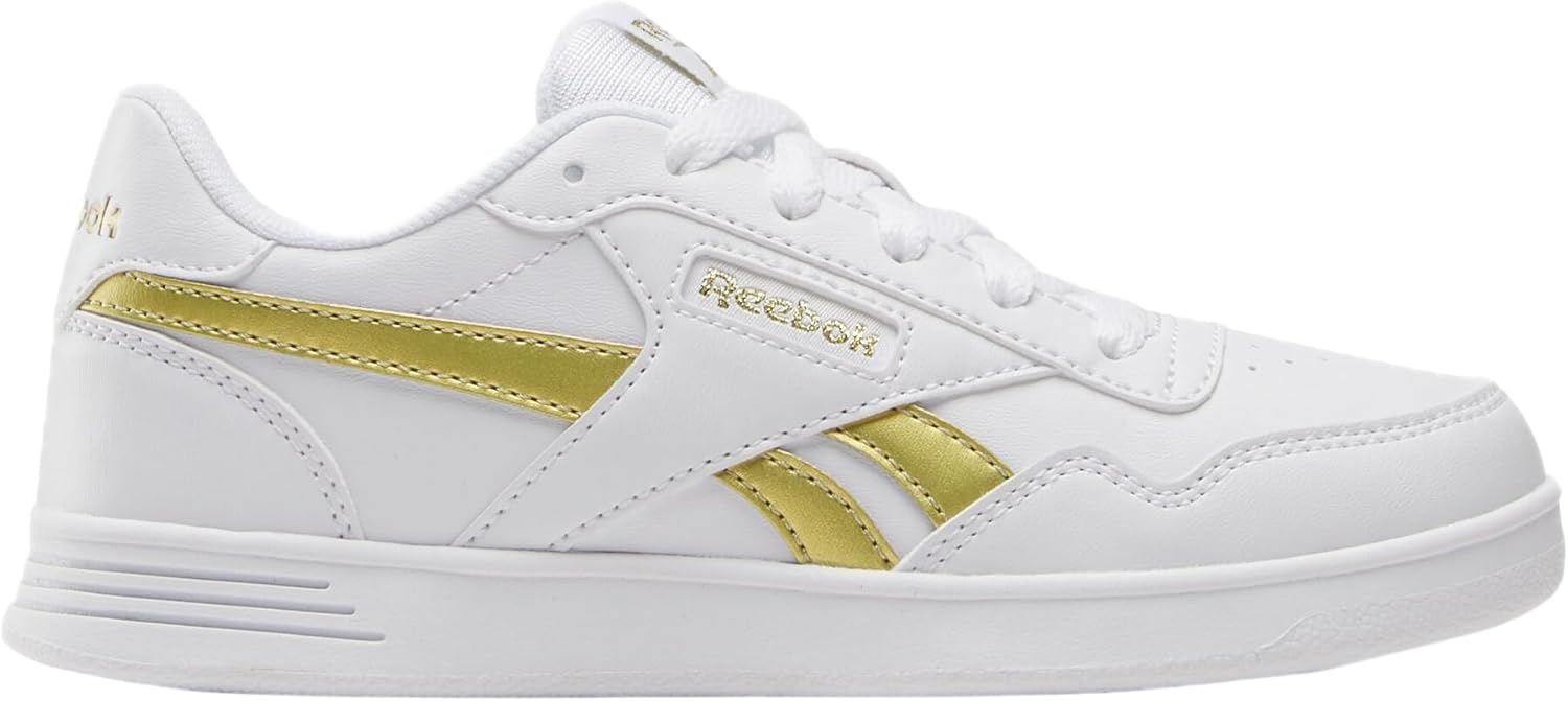 Reebok Girls Girl's Court Advance Elastic Lace & Top Strap