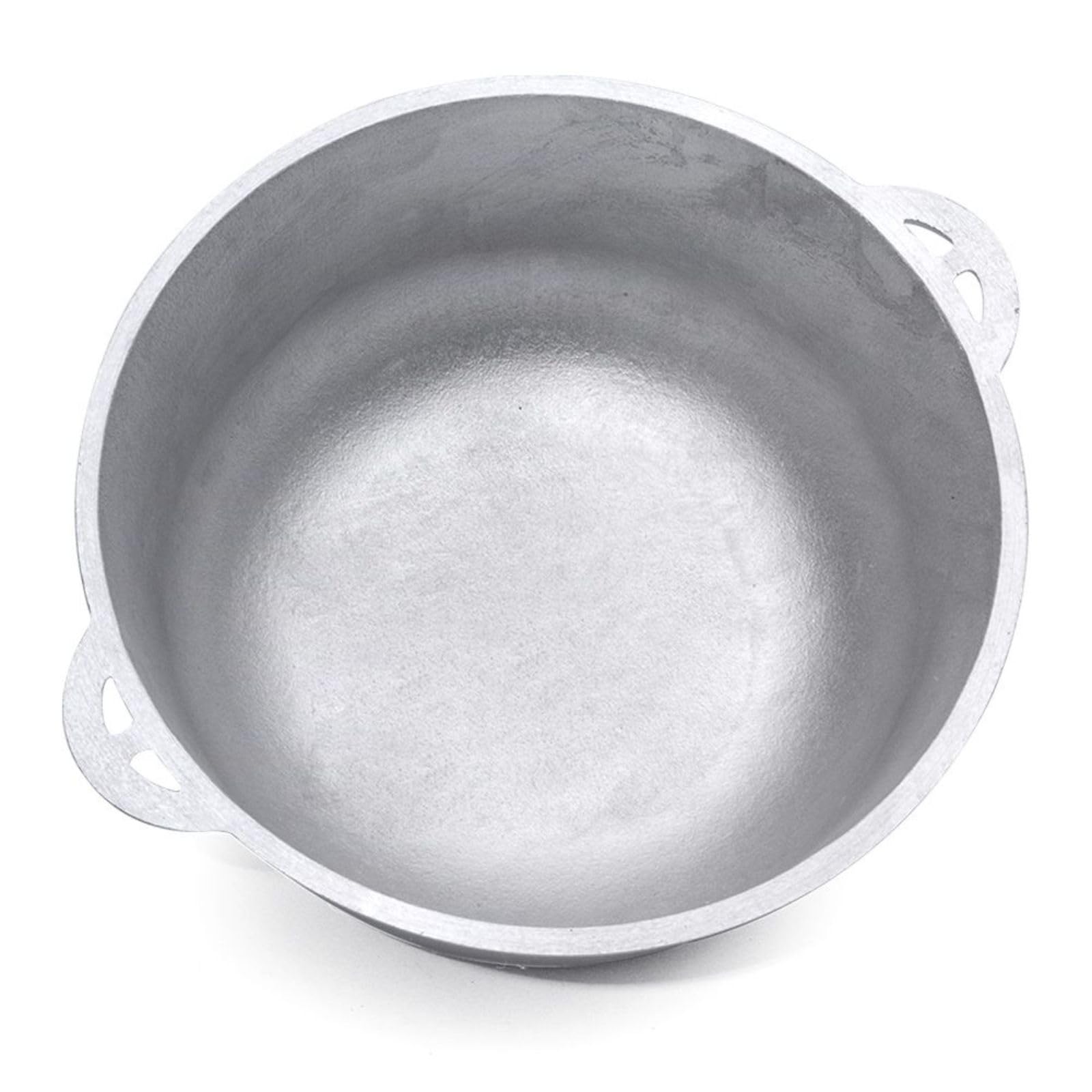 Aluminium Kazan mit Griff und Deckel 10L mit Schöpflöffel Schmortopf