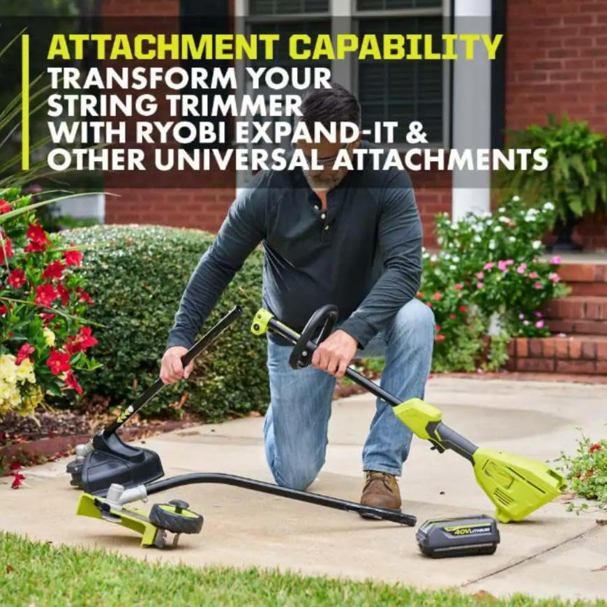 Ryobi Tiller Attachment RYOBI RYSWP25 Expand-It Sweeper Attachment